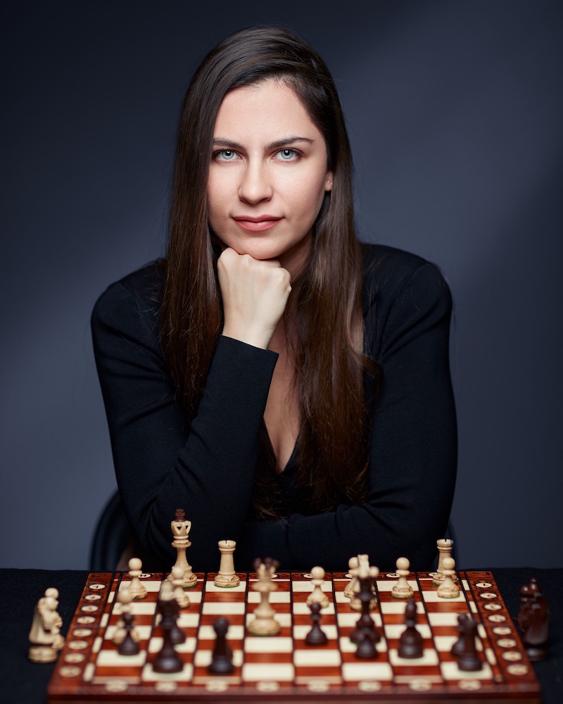 Shir Bar Tal, founder of London Chess Academy, teaching chess